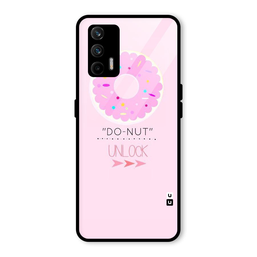 Do-Nut Unlock Glass Back Case for Realme GT 5G
