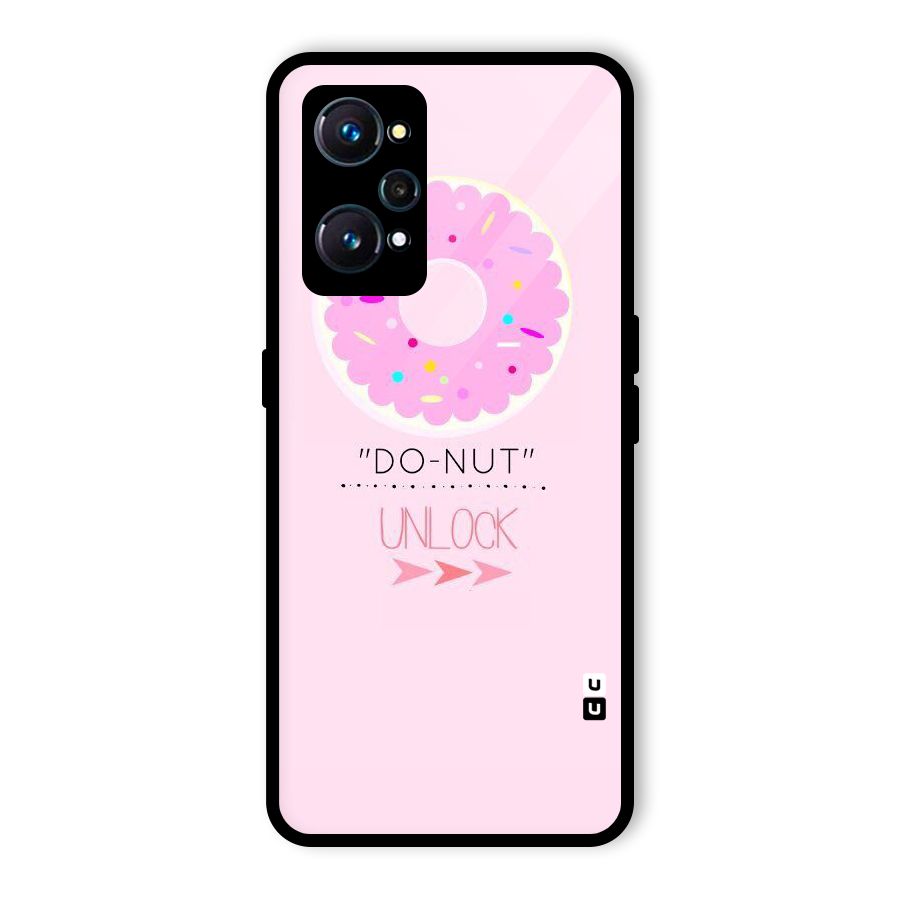 Do-Nut Unlock Glass Back Case for Realme GT Neo2