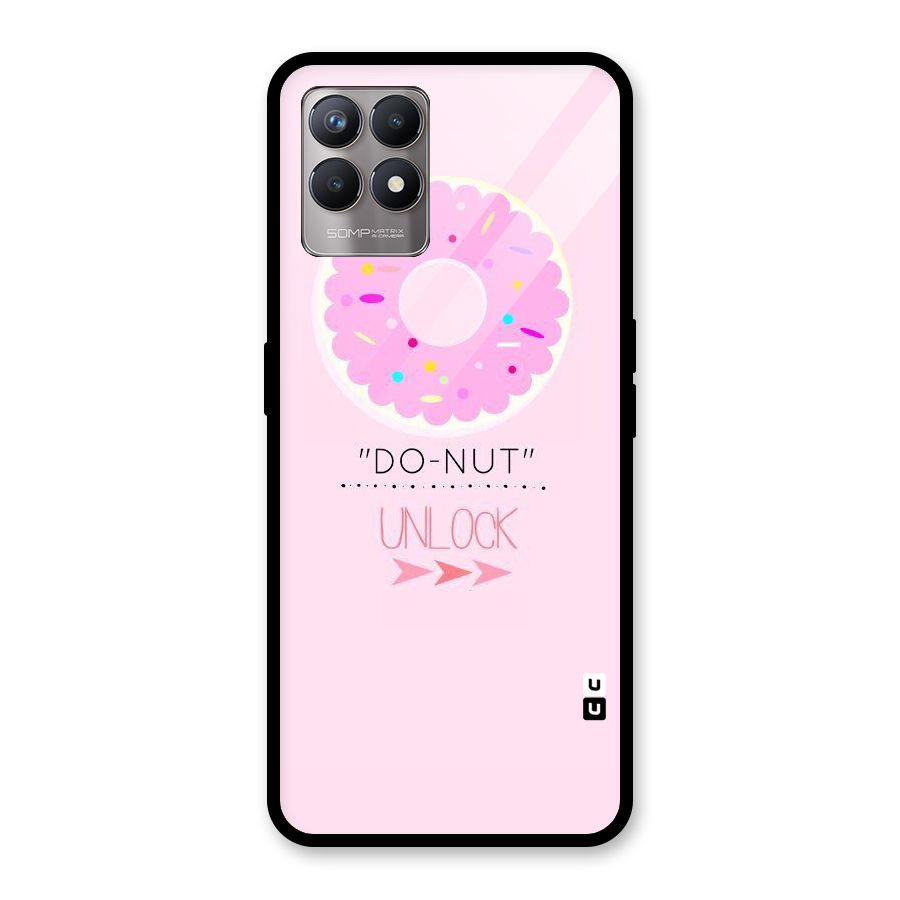 Do-Nut Unlock Glass Back Case for Realme Narzo 50