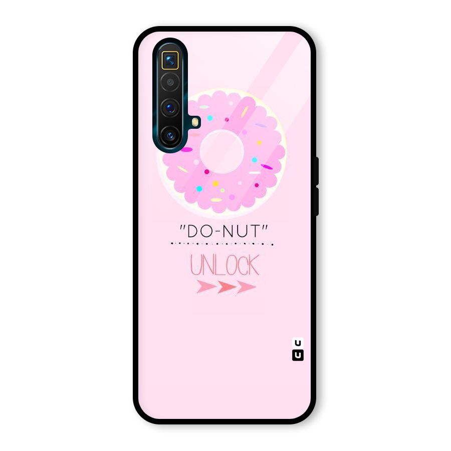 Do-Nut Unlock Glass Back Case for Realme X3 SuperZoom