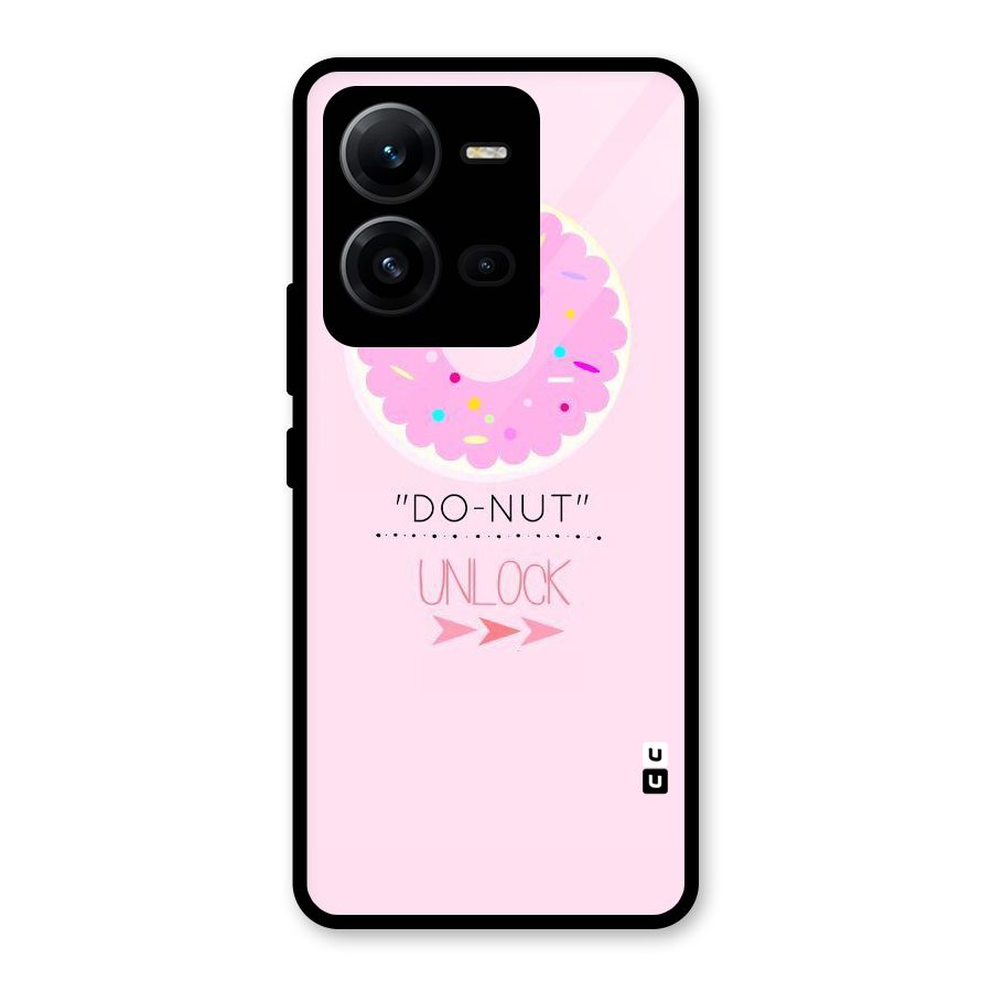 Do-Nut Unlock Glass Back Case for Vivo V25
