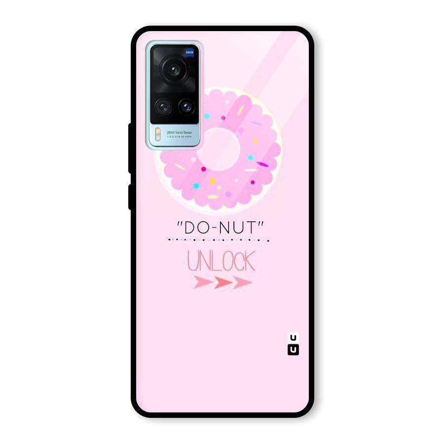 Do-Nut Unlock Glass Back Case for Vivo X60