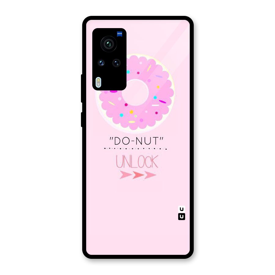 Do-Nut Unlock Glass Back Case for Vivo X60 Pro