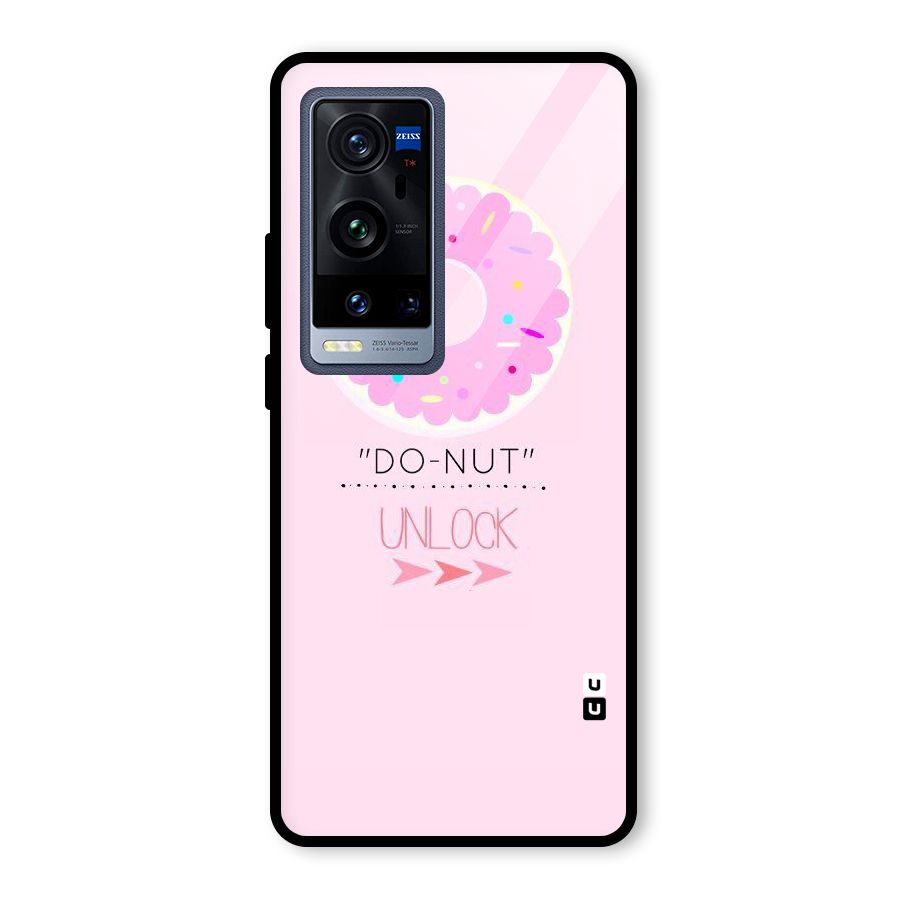Do-Nut Unlock Glass Back Case for Vivo X60 Pro Plus