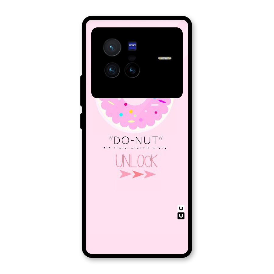 Do-Nut Unlock Glass Back Case for Vivo X80