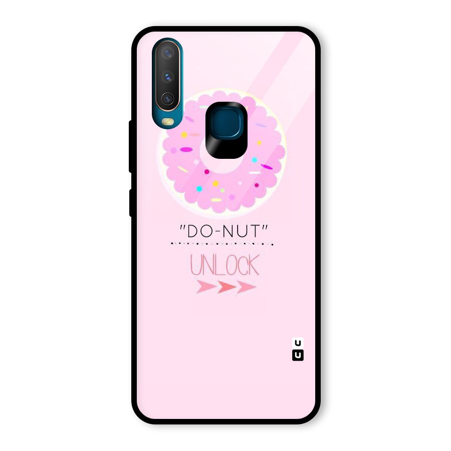 Do-Nut Unlock Glass Back Case for Vivo Y15