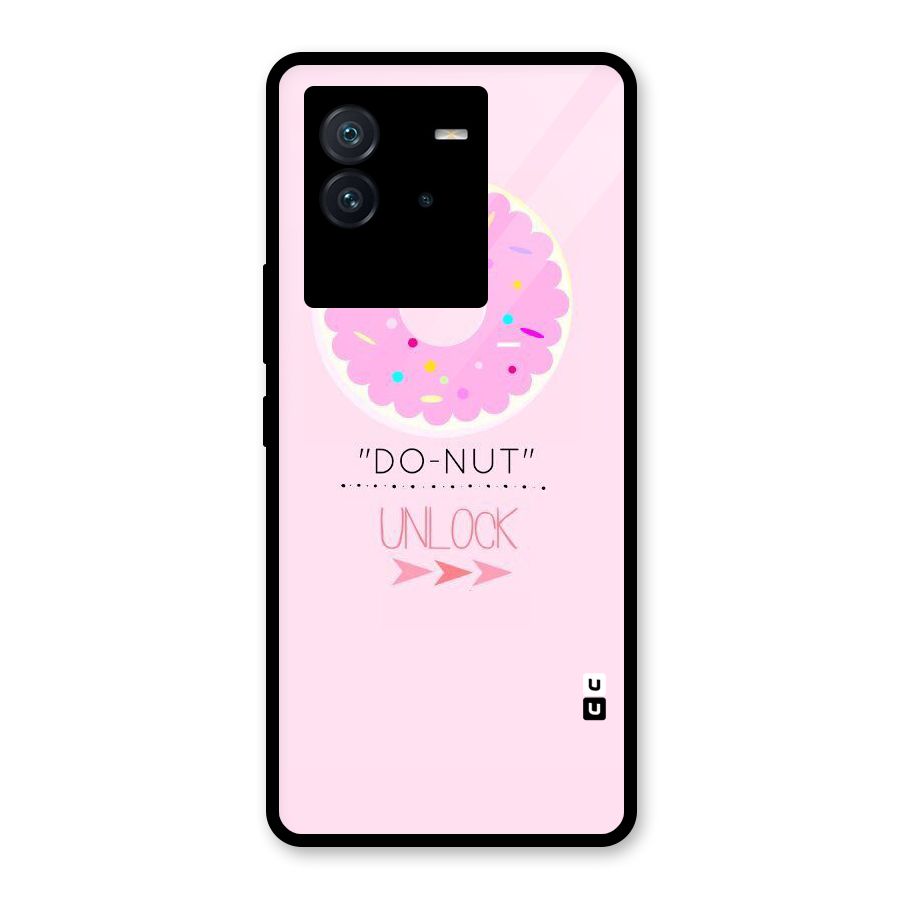 Do-Nut Unlock Glass Back Case for Vivo iQOO Neo 6 5G
