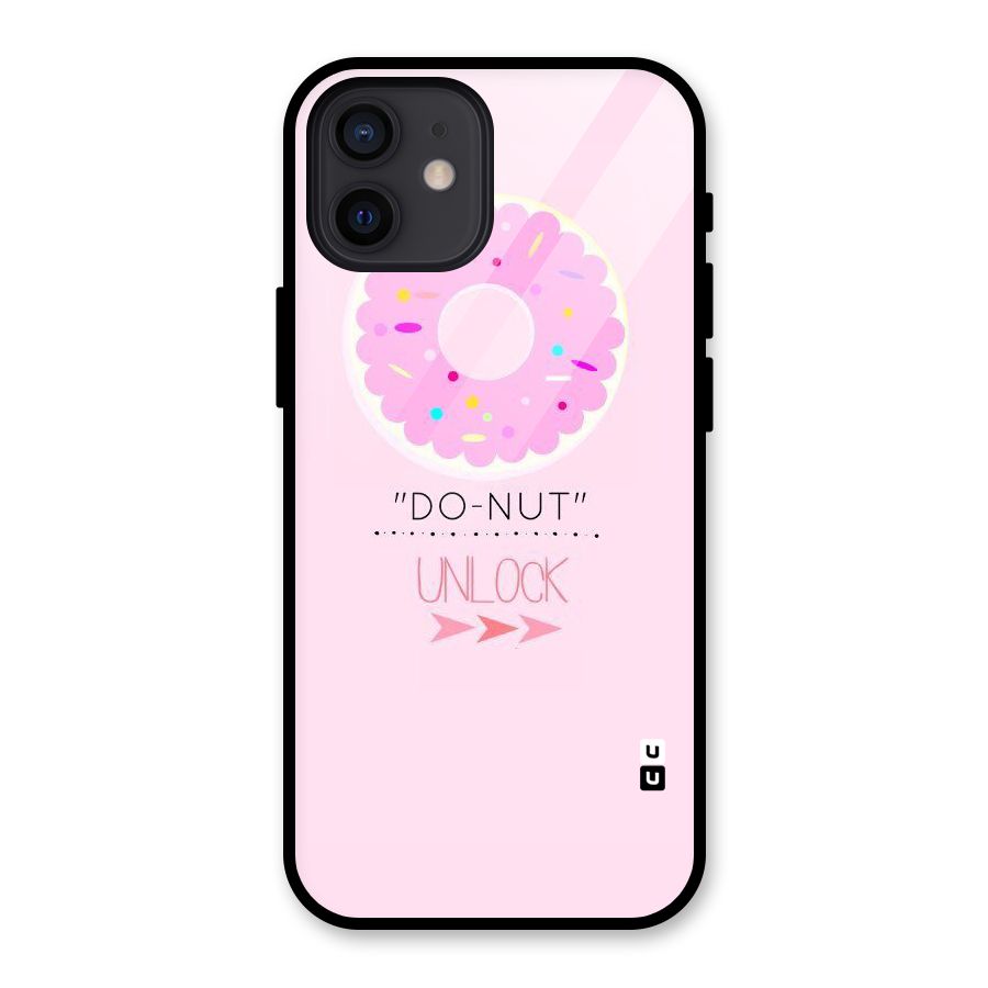 Do-Nut Unlock Glass Back Case for iPhone 12