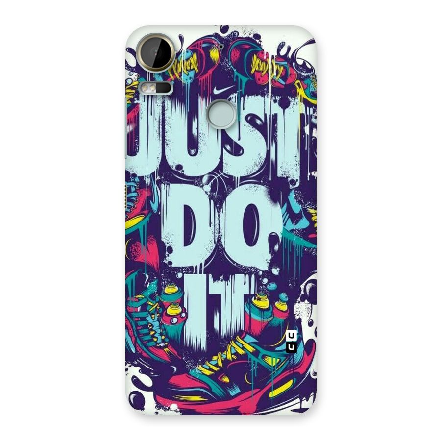Do It Abstract Back Case for Desire 10 Pro