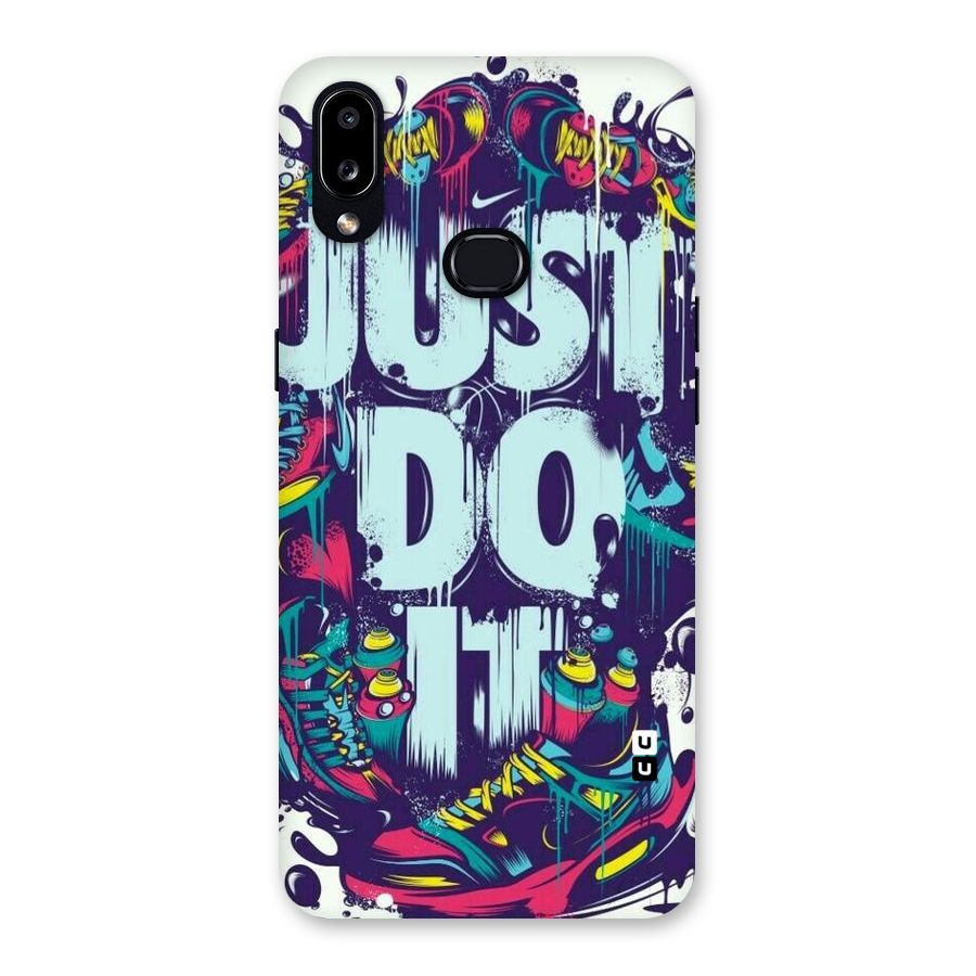 Do It Abstract Back Case for Galaxy A10s