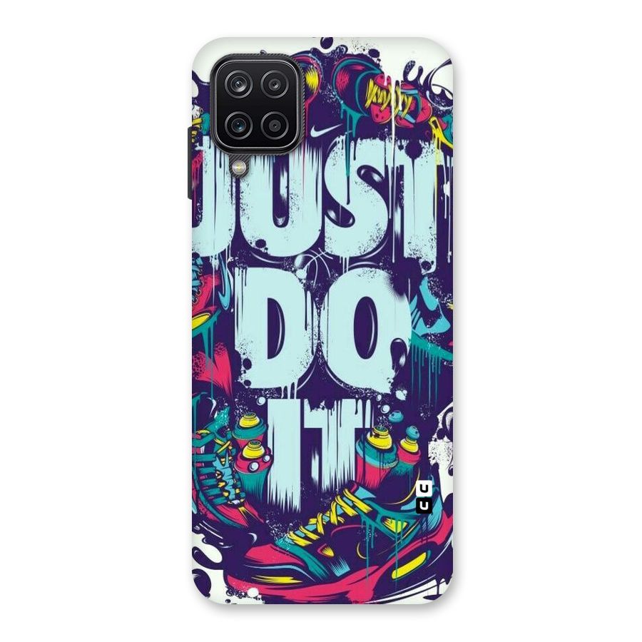 Do It Abstract Back Case for Galaxy A12
