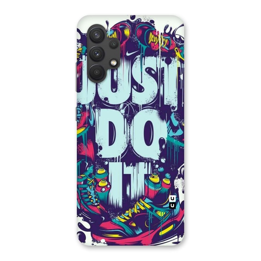 Do It Abstract Back Case for Galaxy A32