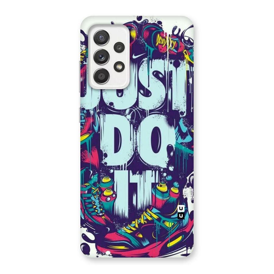 Do It Abstract Back Case for Galaxy A52