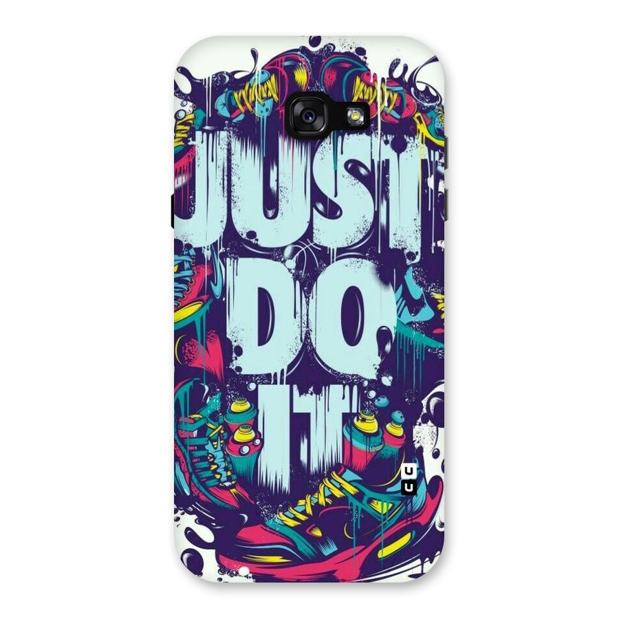 Do It Abstract Back Case for Galaxy A7 (2017)
