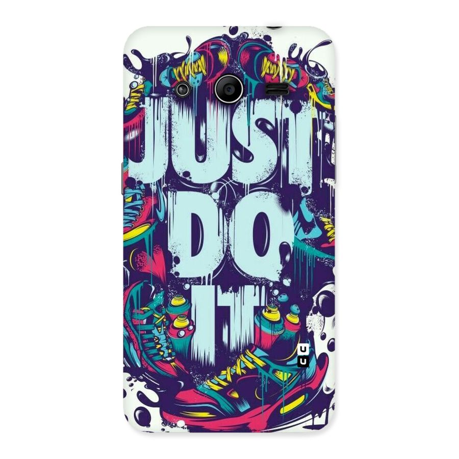 Do It Abstract Back Case for Galaxy Core 2
