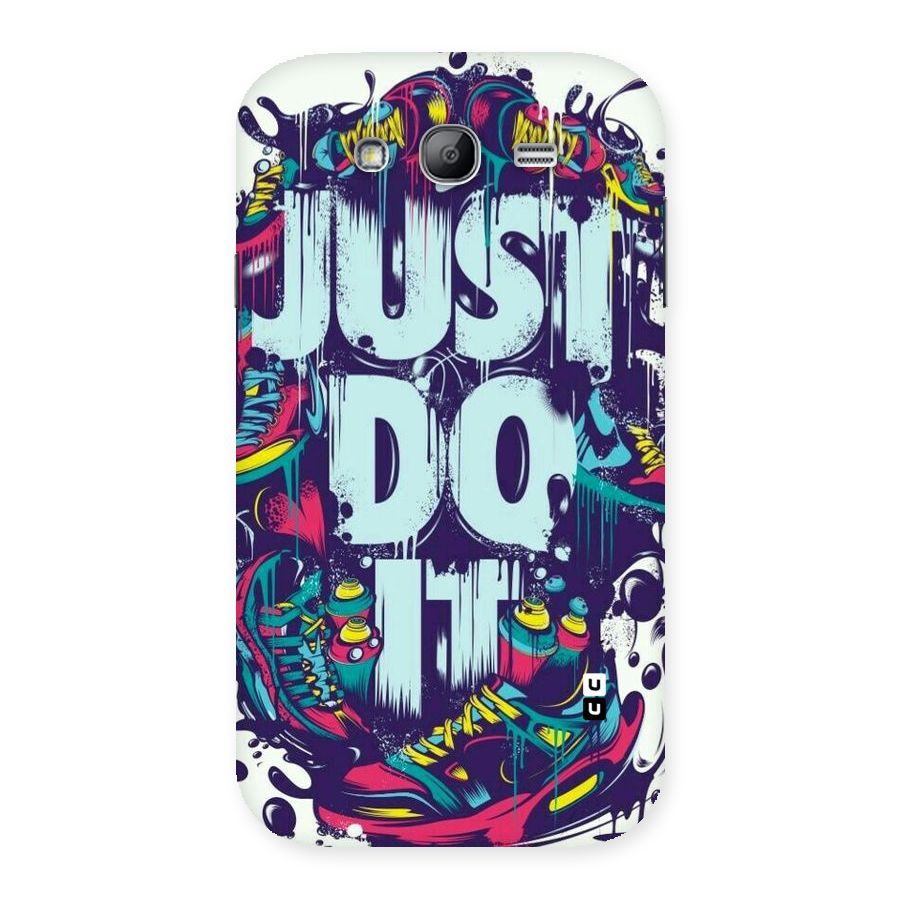 Do It Abstract Back Case for Galaxy Grand Neo