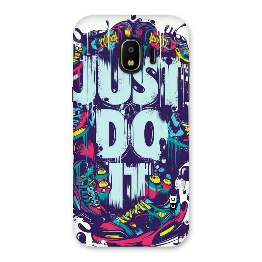 Do It Abstract Back Case for Galaxy J2 Pro 2018