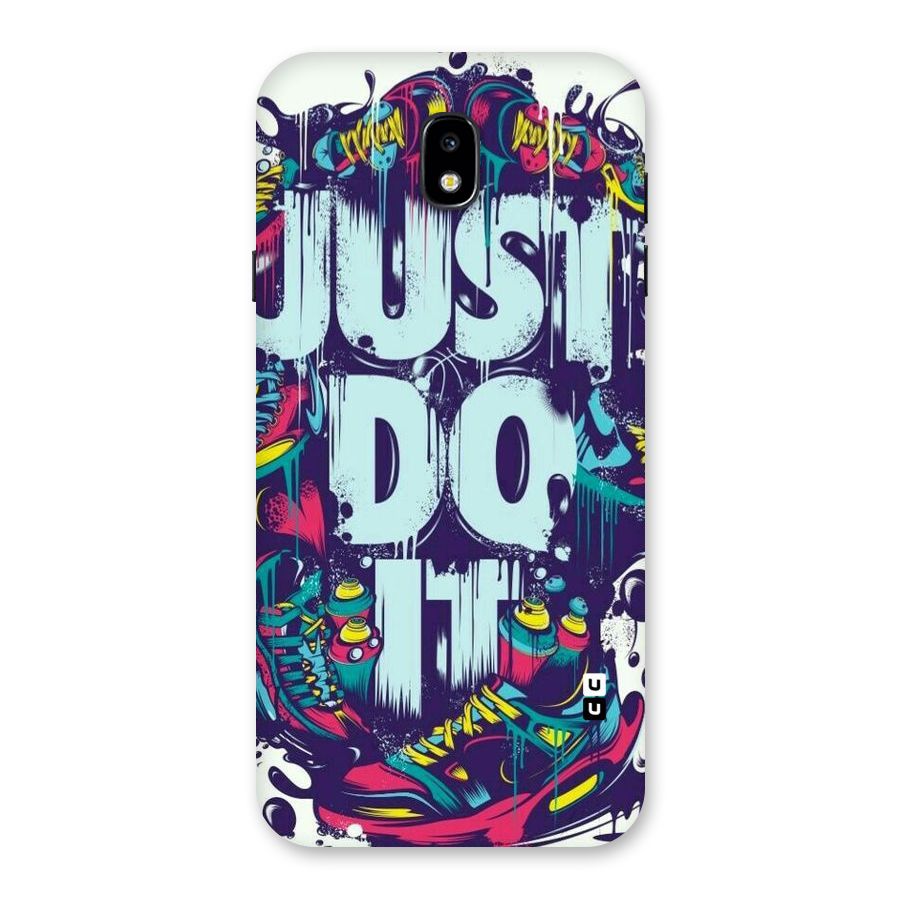 Do It Abstract Back Case for Galaxy J7 Pro