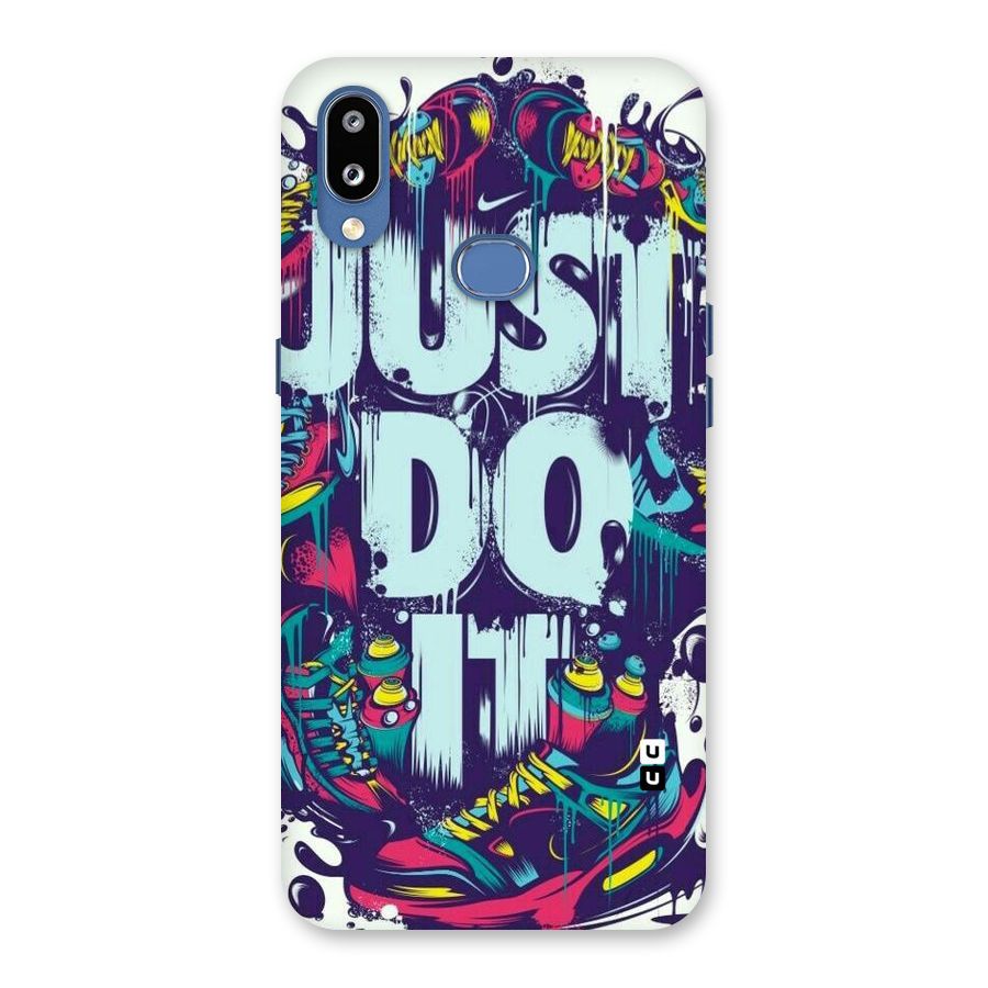 Do It Abstract Back Case for Galaxy M01s