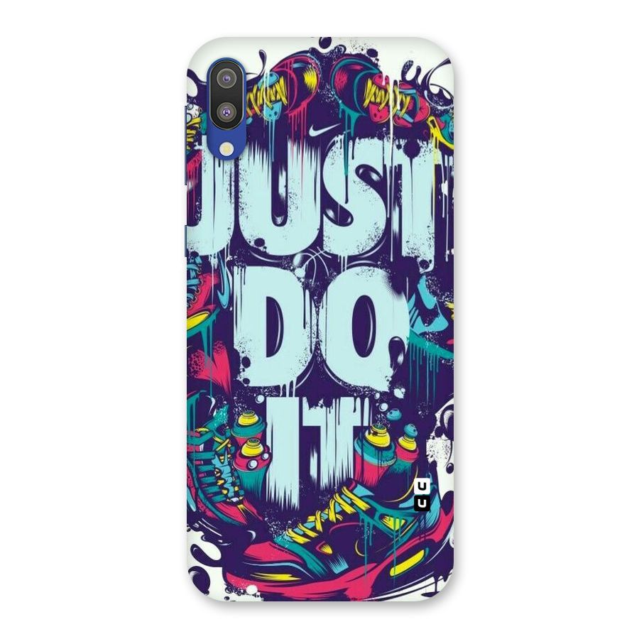 Do It Abstract Back Case for Galaxy M10