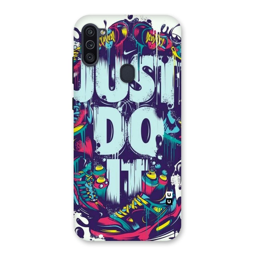 Do It Abstract Back Case for Galaxy M11