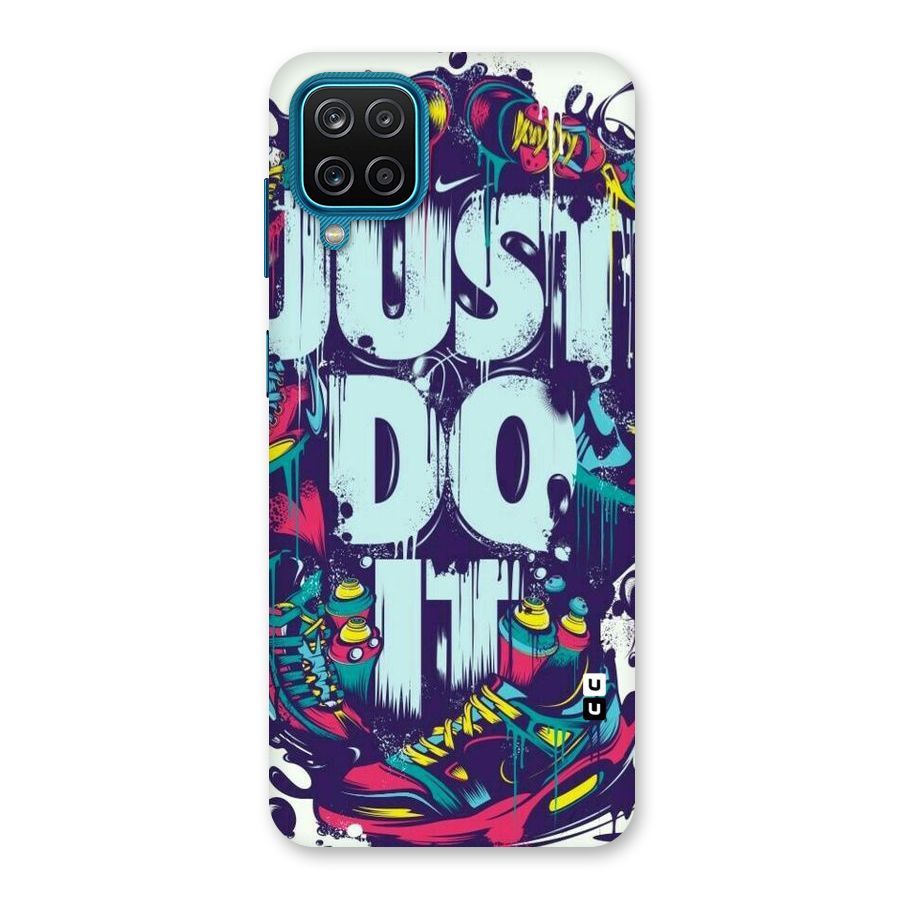 Do It Abstract Back Case for Galaxy M12