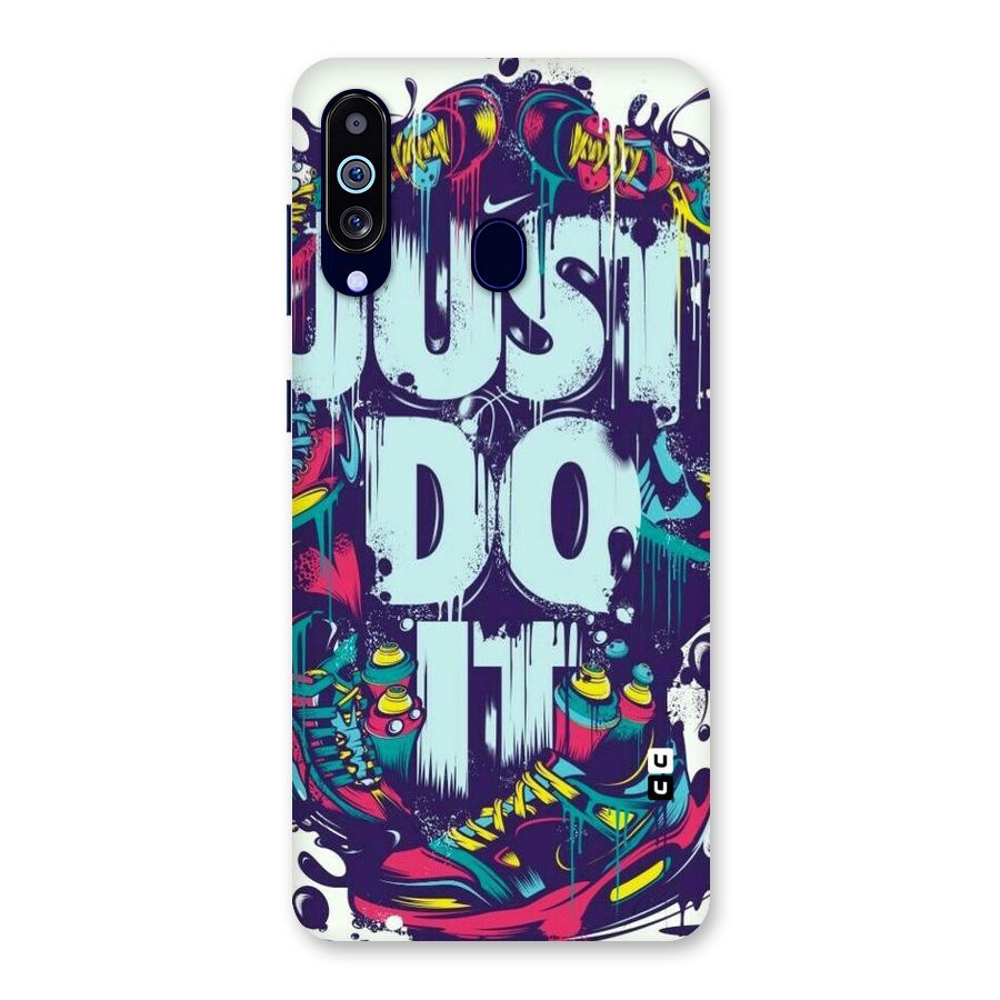 Do It Abstract Back Case for Galaxy M40