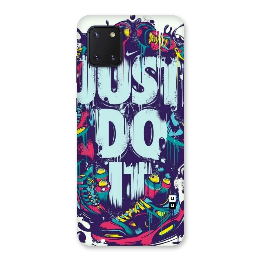Do It Abstract Back Case for Galaxy Note 10 Lite