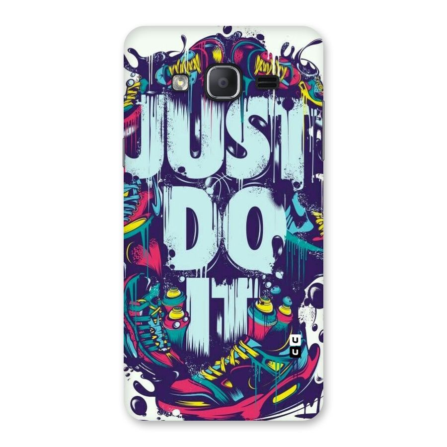 Do It Abstract Back Case for Galaxy On7 2015