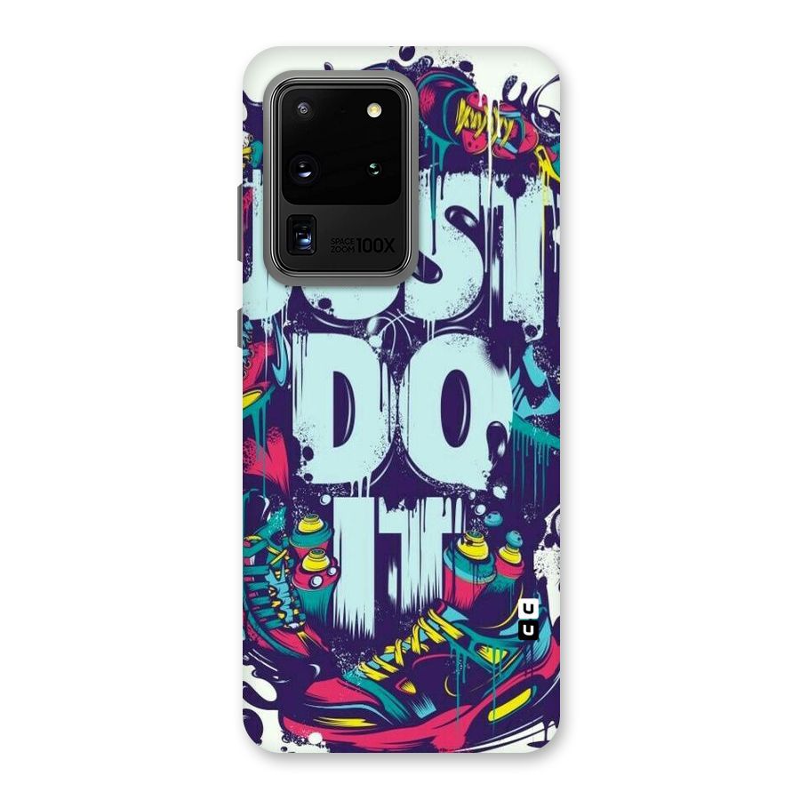 Do It Abstract Back Case for Galaxy S20 Ultra
