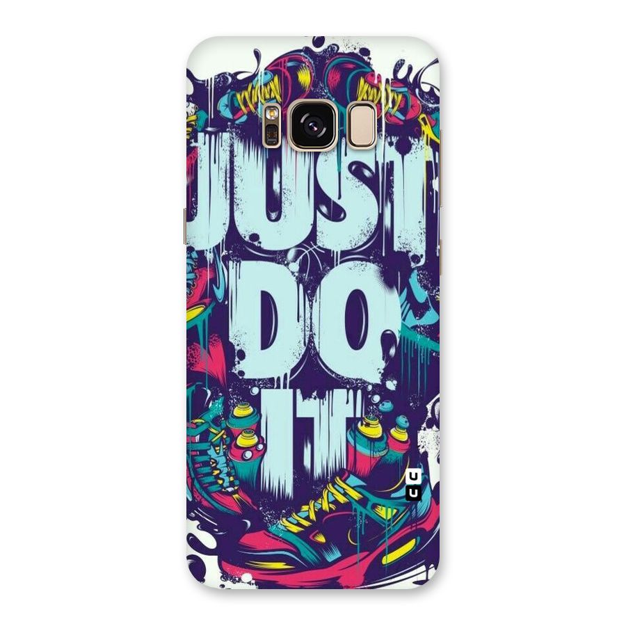 Do It Abstract Back Case for Galaxy S8