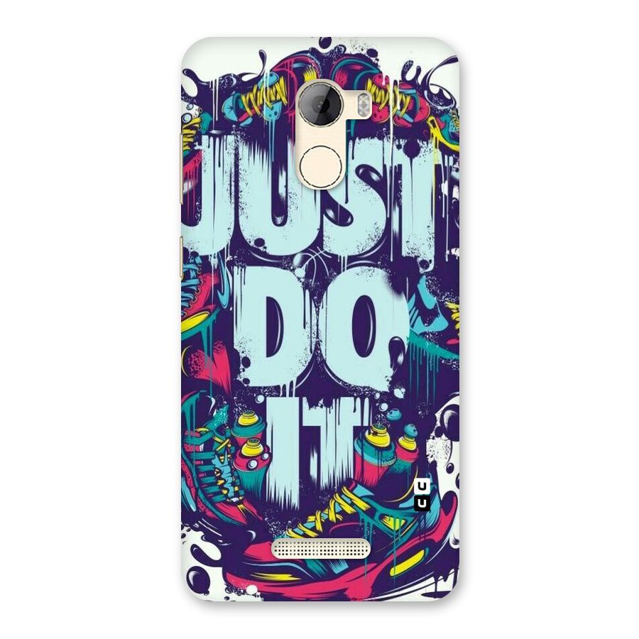 Do It Abstract Back Case for Gionee A1 LIte