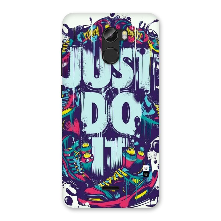 Do It Abstract Back Case for Gionee X1