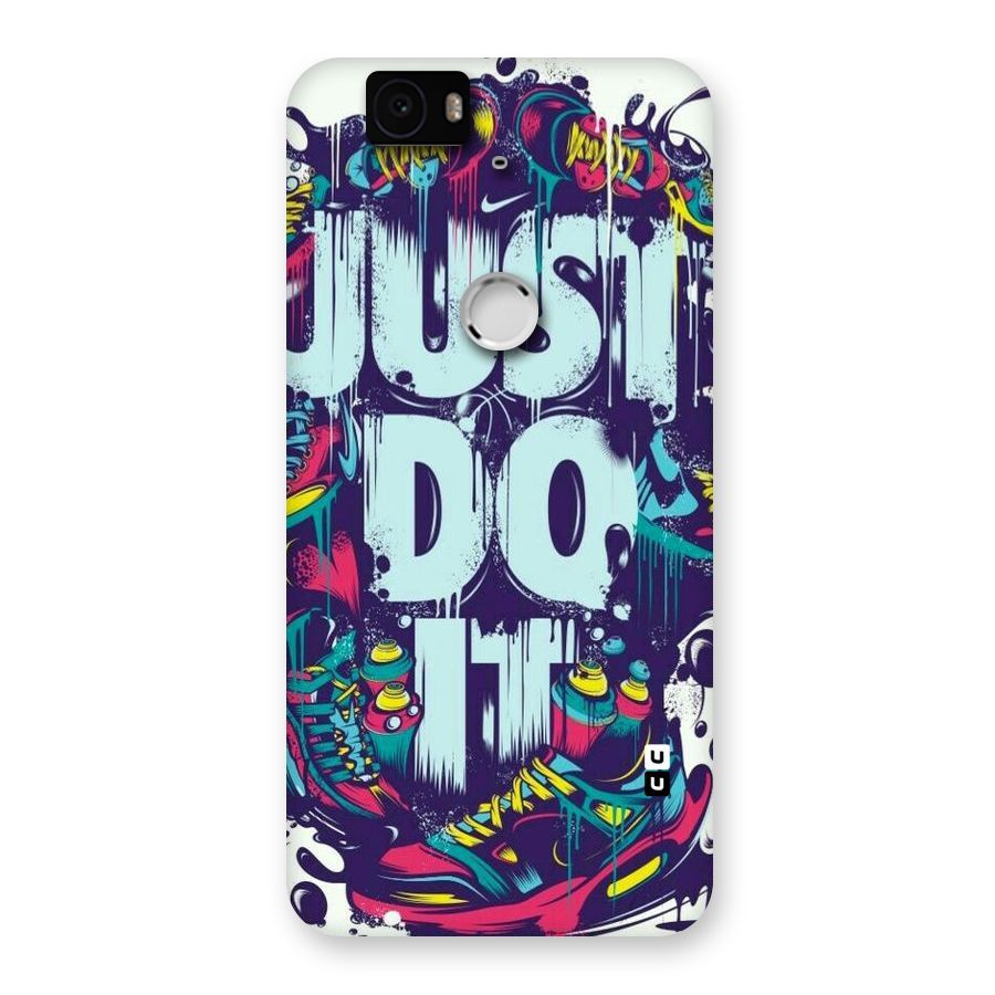 Do It Abstract Back Case for Google Nexus-6P