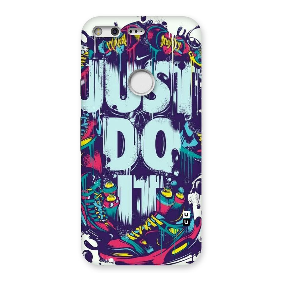 Do It Abstract Back Case for Google Pixel
