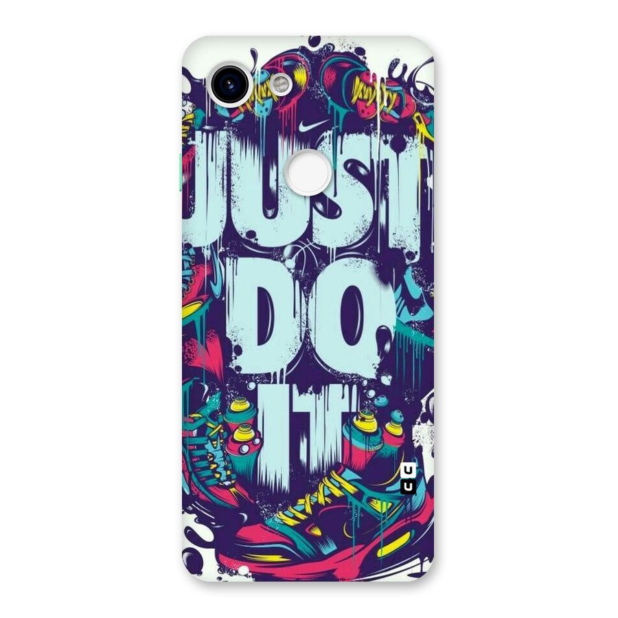 Do It Abstract Back Case for Google Pixel 3