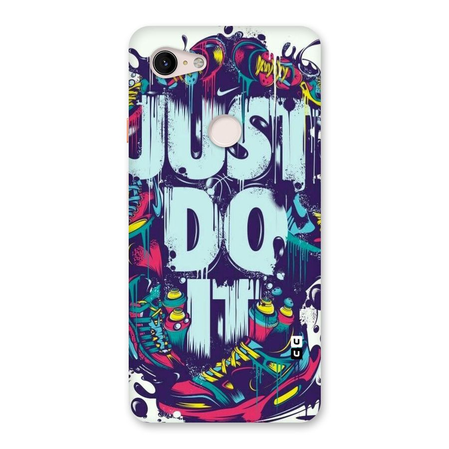 Do It Abstract Back Case for Google Pixel 3 XL