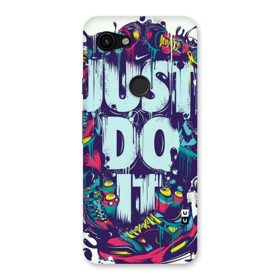 Do It Abstract Back Case for Google Pixel 3a
