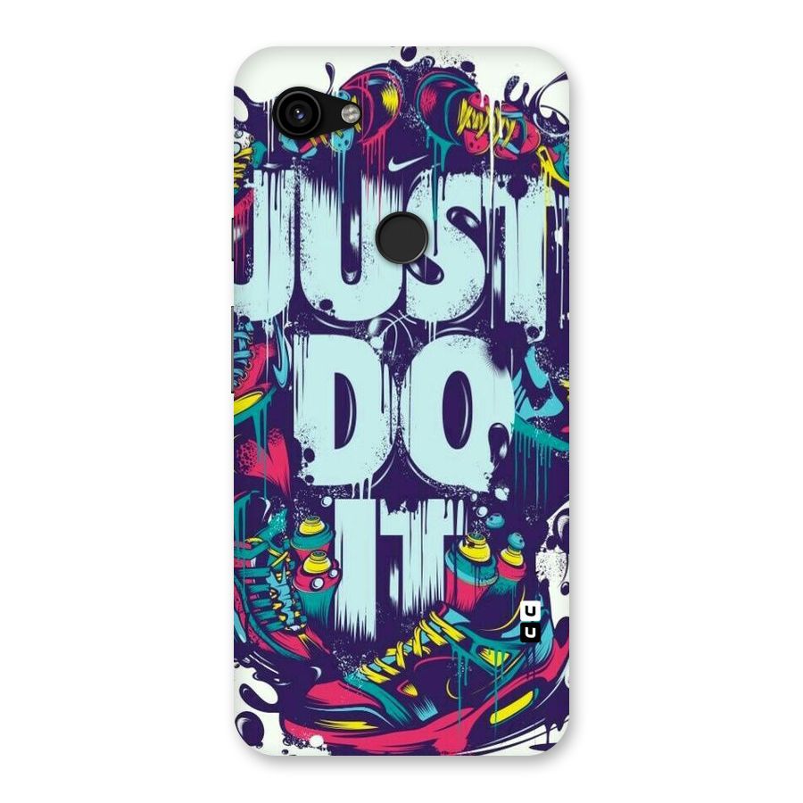 Do It Abstract Back Case for Google Pixel 3a XL