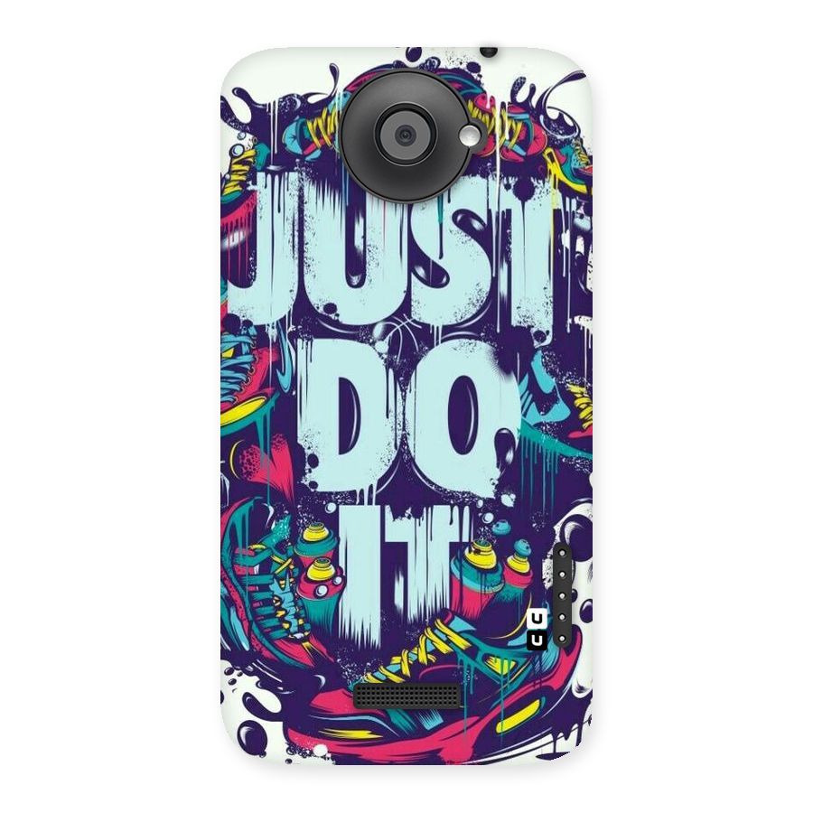 Do It Abstract Back Case for HTC One X