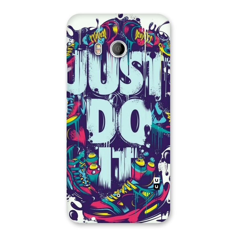 Do It Abstract Back Case for HTC U11
