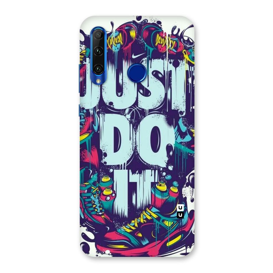 Do It Abstract Back Case for Honor 20i