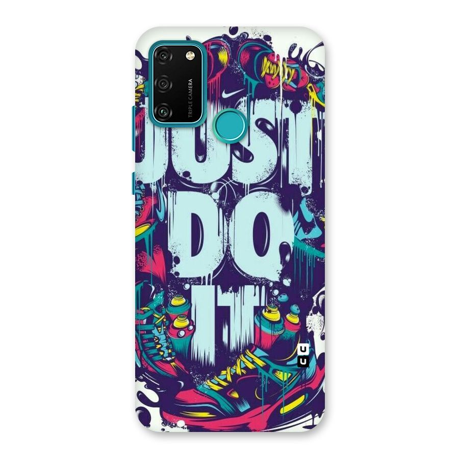 Do It Abstract Back Case for Honor 9A