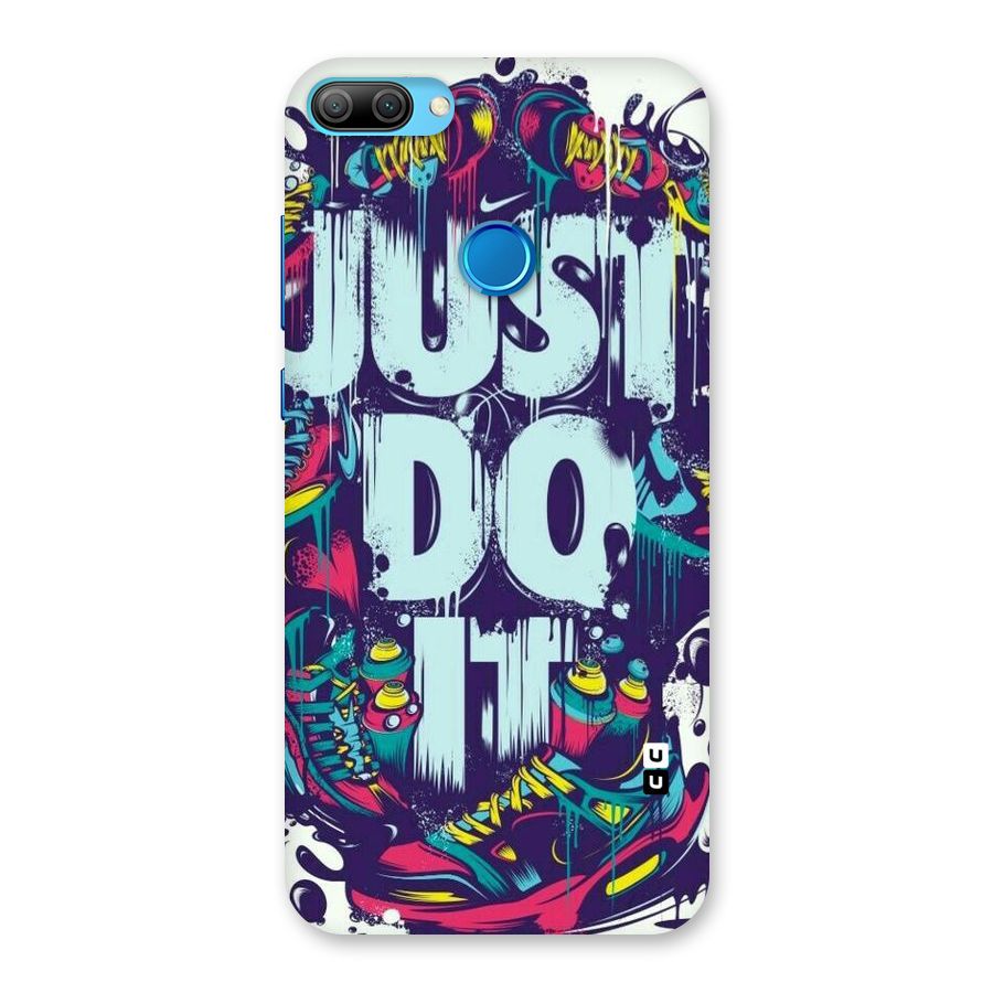 Do It Abstract Back Case for Honor 9N