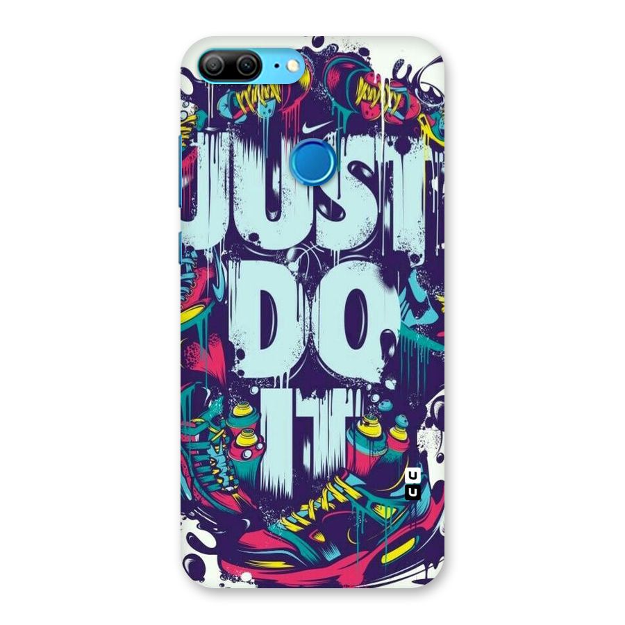 Do It Abstract Back Case for Honor 9 Lite