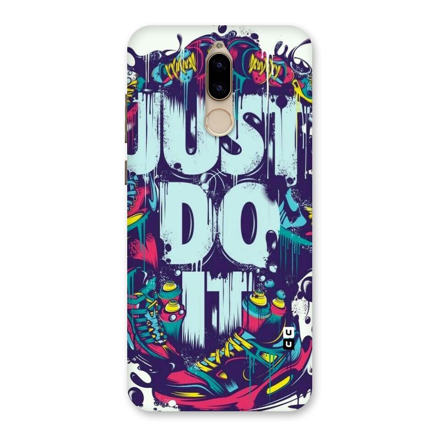 Do It Abstract Back Case for Honor 9i