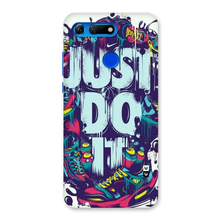Do It Abstract Back Case for Honor View 20