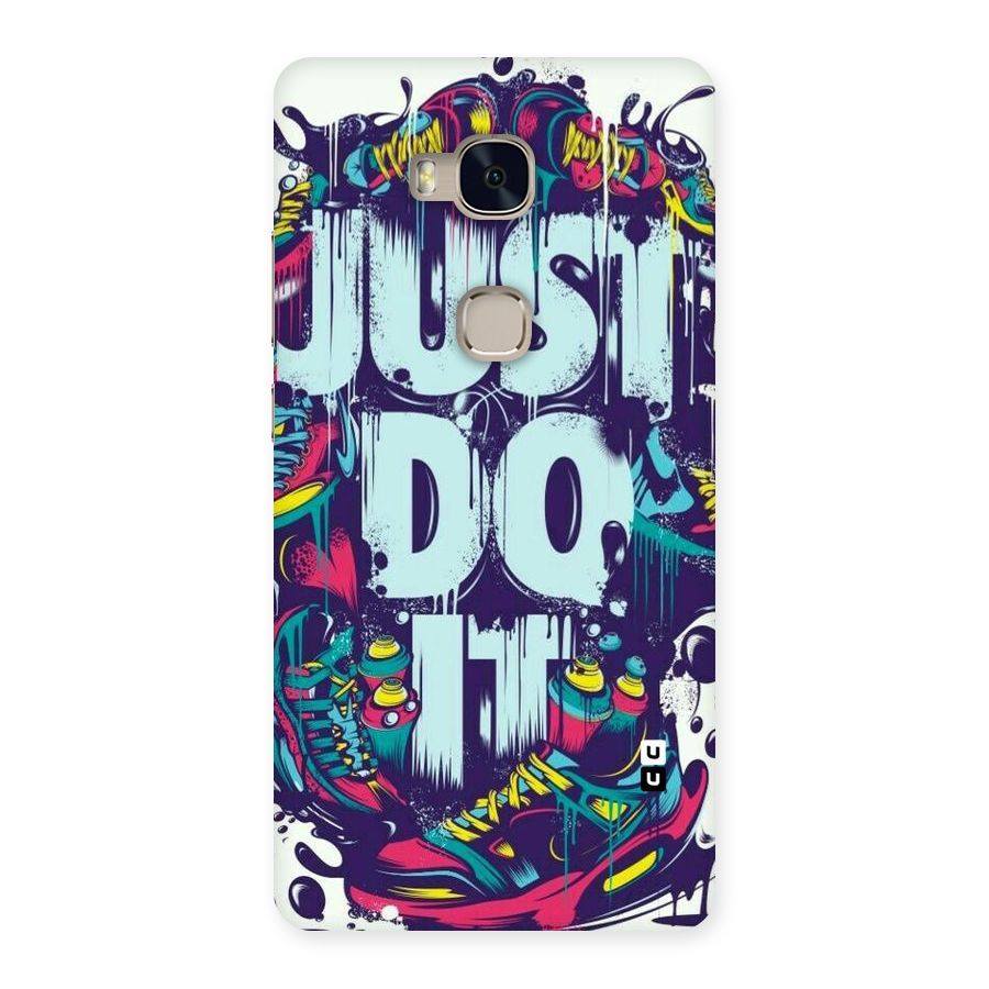 Do It Abstract Back Case for Huawei Honor 5X