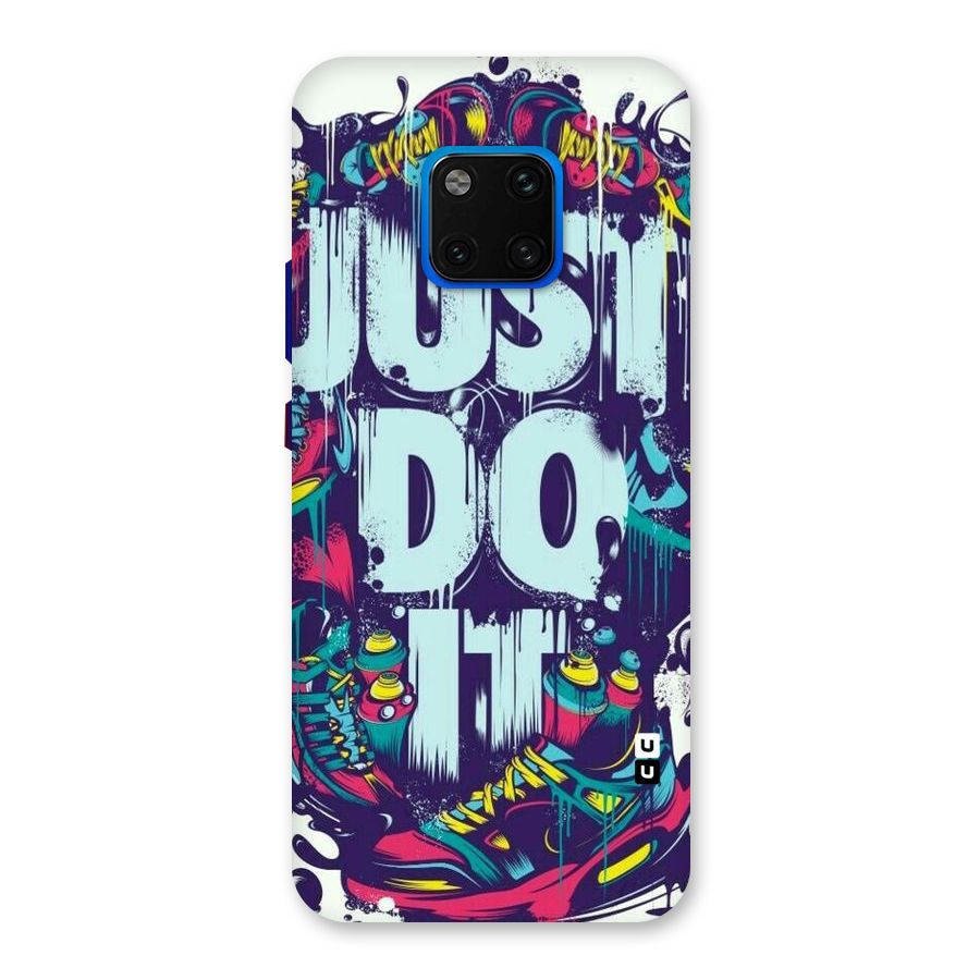 Do It Abstract Back Case for Huawei Mate 20 Pro