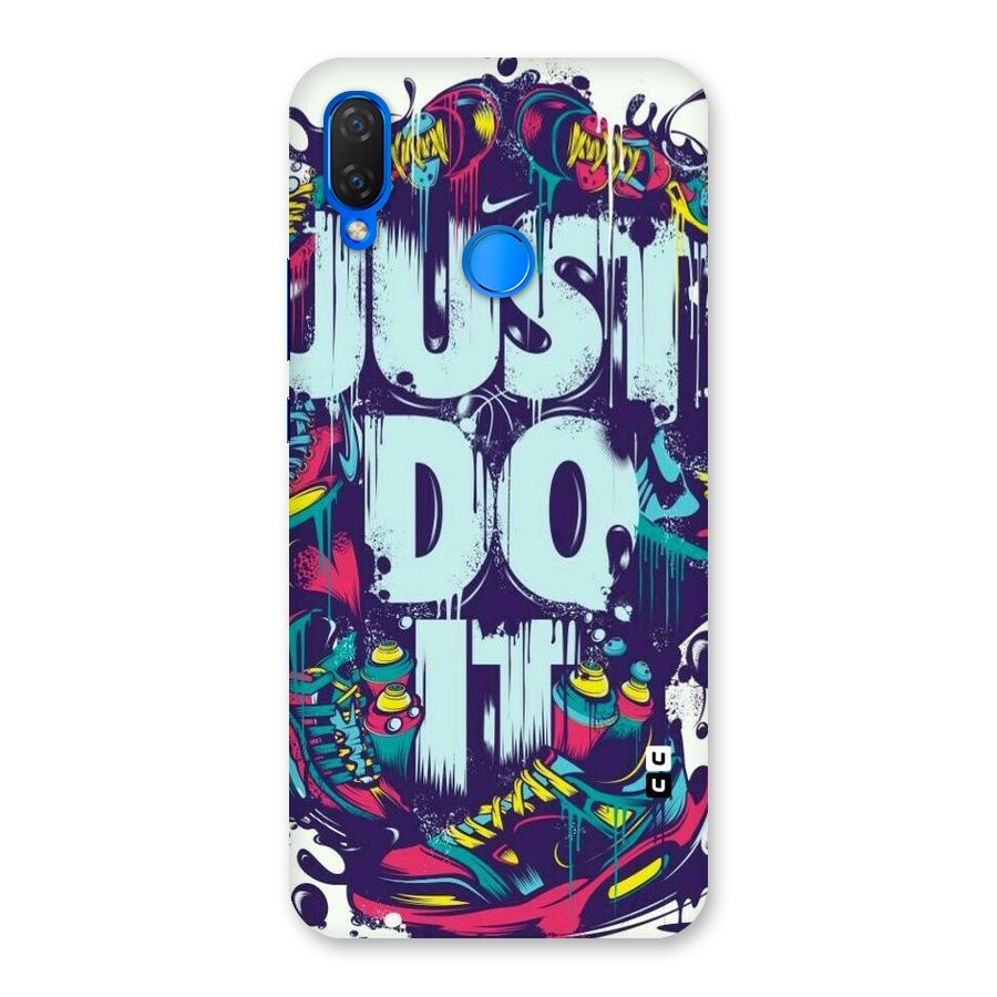 Do It Abstract Back Case for Huawei Nova 3i